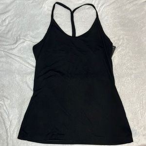 Black workout top size small
